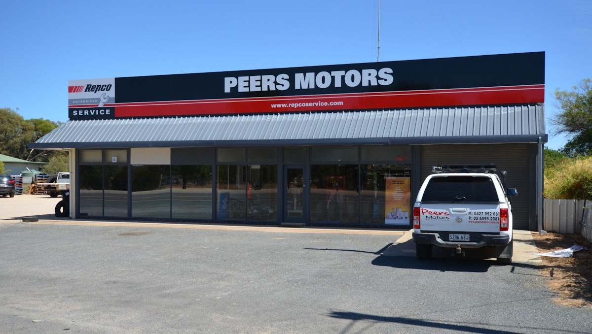 Peers Motors Workshop in Pinnaroo